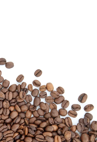 Kahverengi kahve çekirdekleri — Stok fotoğraf