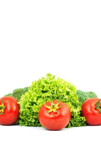 Niskokaloryczne warzywa surowe — Zdjęcie stockowe