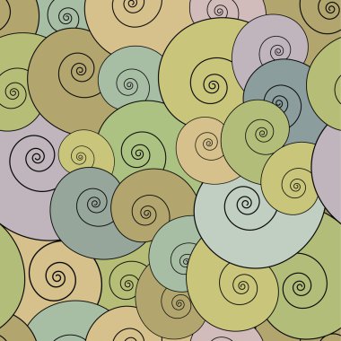 Helix seamless pattern. clipart