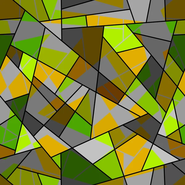 Ligne mosaïque motif sans couture . — Image vectorielle