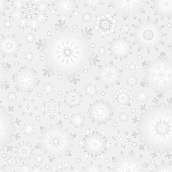Flocos de neve perfeitamente padrão . — Vetor de Stock