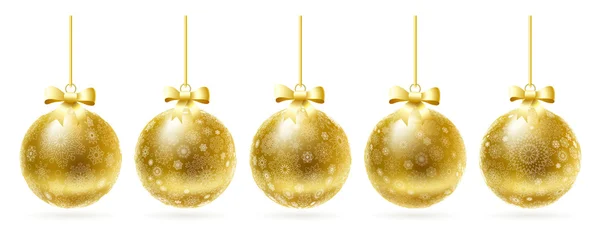 Рождественские шары. — стоковый вектор