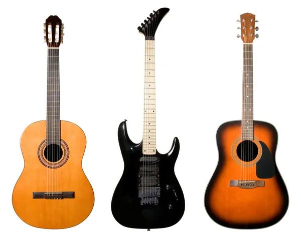 Conjunto de guitarras . — Fotografia de Stock