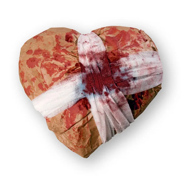 Injured heart. — Stock Photo, Image