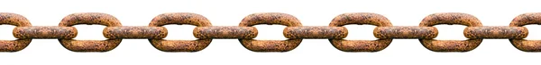 Rusty seamlessly chain. — Stock Photo, Image