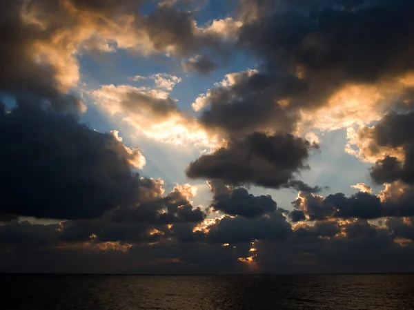 Sonnenaufgang Über Dem Meer — Stockfoto