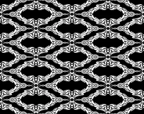 Ornamentale Muster nahtlosen Hintergrund. — Stockvektor