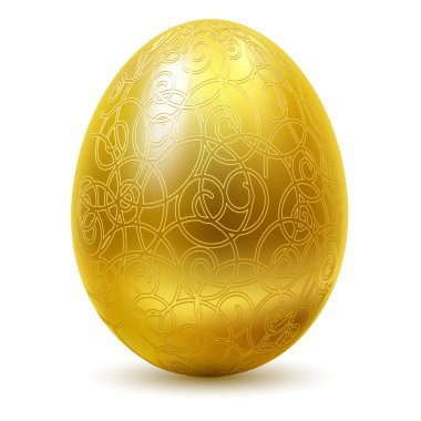 Golden egg. clipart
