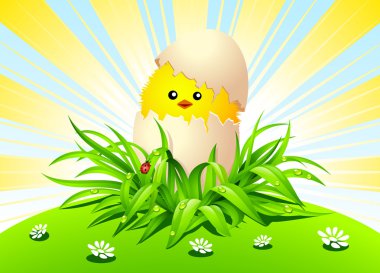 Happy Easter! clipart