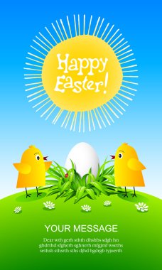 Happy Easter! clipart