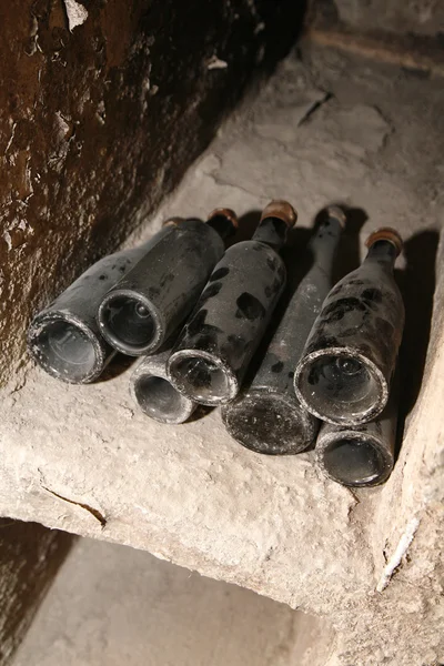 Sticle de vin vechi — Fotografie, imagine de stoc