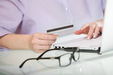 Online payment clipart