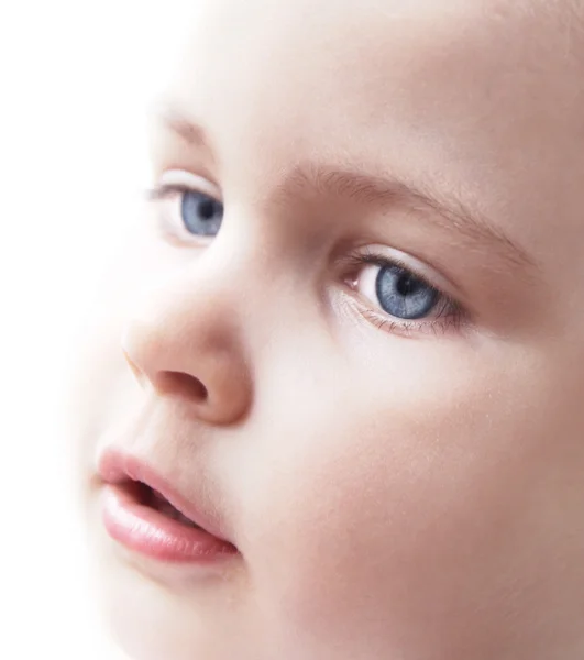 Cara de menina bonito — Fotografia de Stock