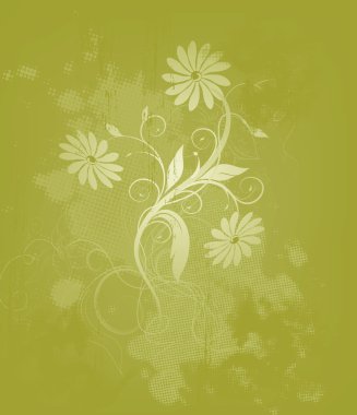 Floral summer background