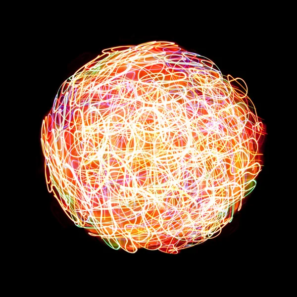 Light sphere — Stock Photo, Image