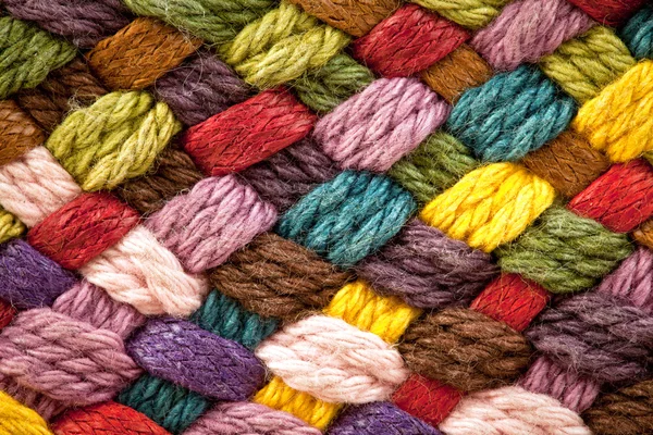Hilados de lana multicolores —  Fotos de Stock