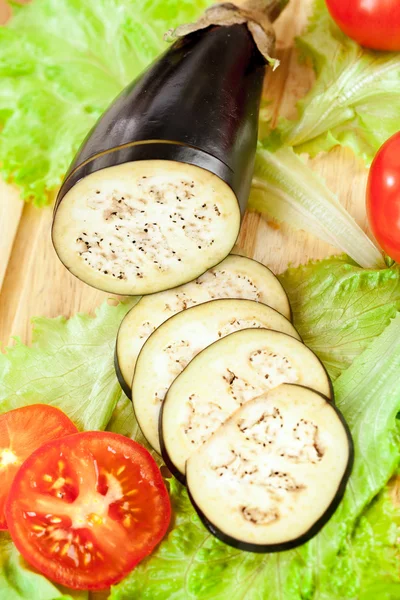 Aubergine eggplant — Stock Photo, Image