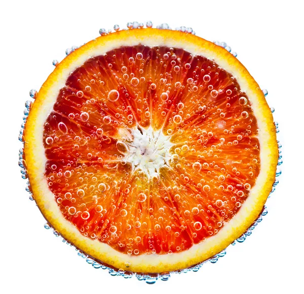 Čerstvý červený pomeranč — Stock fotografie