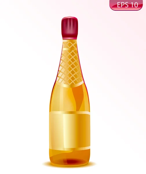 Champagner-Symbol. Vektorgrafiken