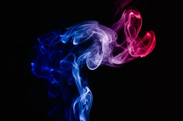 Πολύχρωμο abstract καπνού — Φωτογραφία Αρχείου