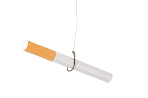 Enganchado a fumar — Foto de Stock