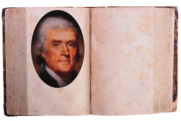 托马斯 · 杰斐逊-3-rd 总统 — 图库照片