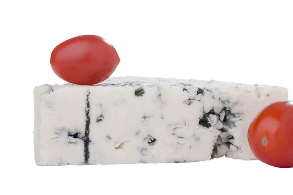 Dánský sýr niva s formy — Stock fotografie