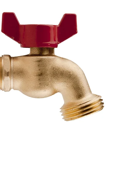 Brass Technical faucet — Stock Photo, Image