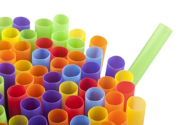 Пластиковые трубы — стоковое фото