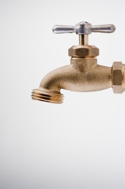 Brass Technical faucet clipart