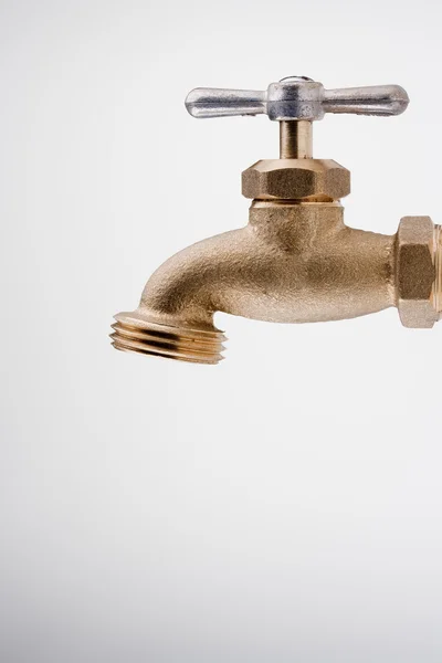Brass Technical faucet — Stock Photo, Image