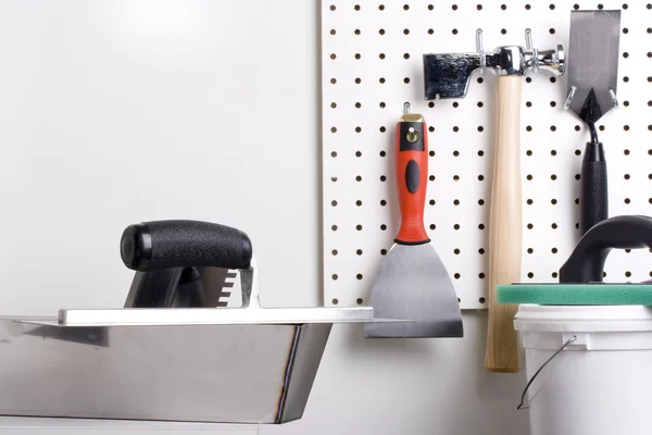 Plastering tools — Stock Photo, Image