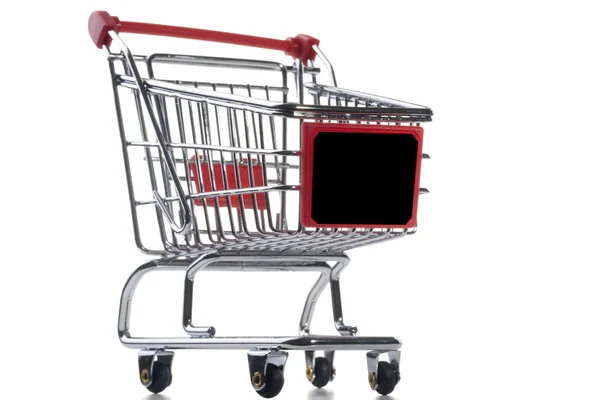 Empty shopping cart — Stock Photo, Image