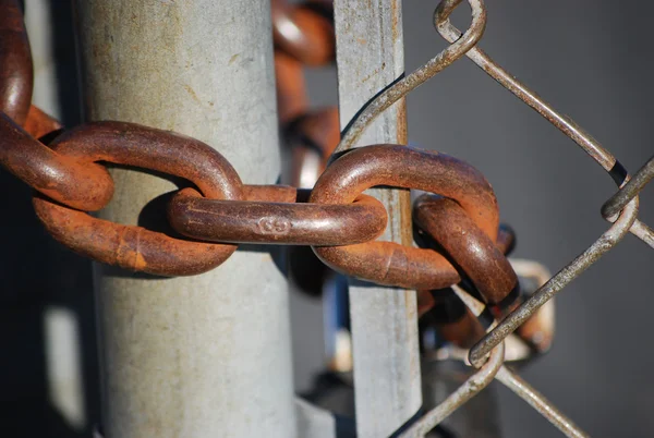 Çelik zincir — Stok fotoğraf