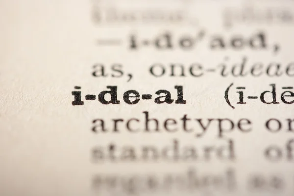 Palabra ideal — Foto de Stock