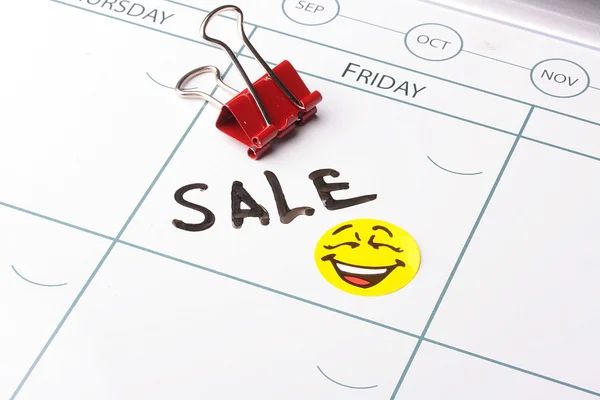 Sale on friday — Stock Photo, Image