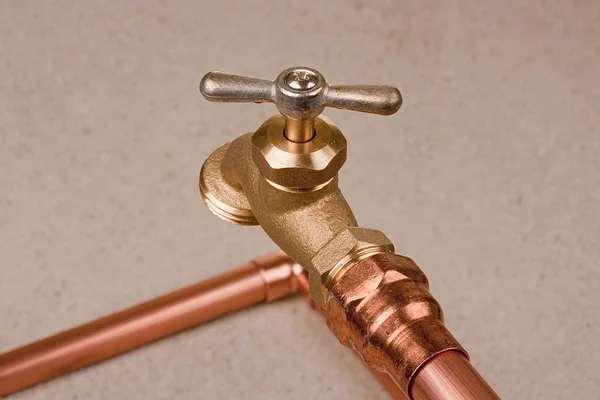 Bronze faucet — Stock Photo, Image