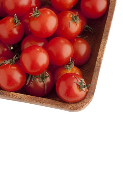 Małe czerwone pomidory — Zdjęcie stockowe