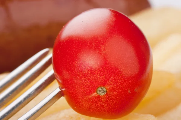 잘 익은 토마토의료 약 및 정제 — 스톡 사진
