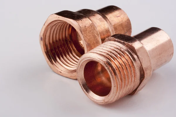 Copper accessories — Stock Photo, Image