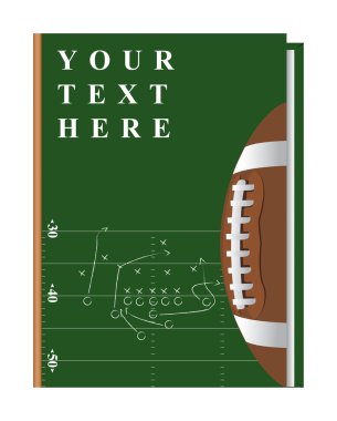 Book football clipart