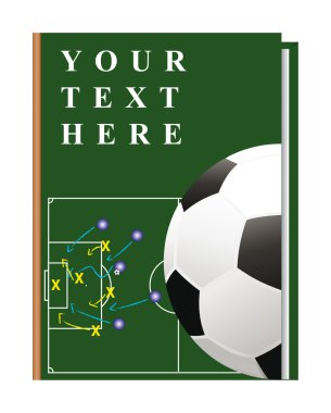 Book soccer clipart