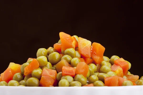 Canned peas — Stockfoto