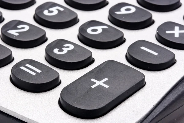 Przycisk Proste Cyfrowy Kalkulator Ogólnego Stosowania — Zdjęcie stockowe