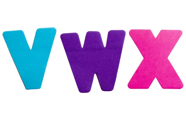 stock image Letter VWX