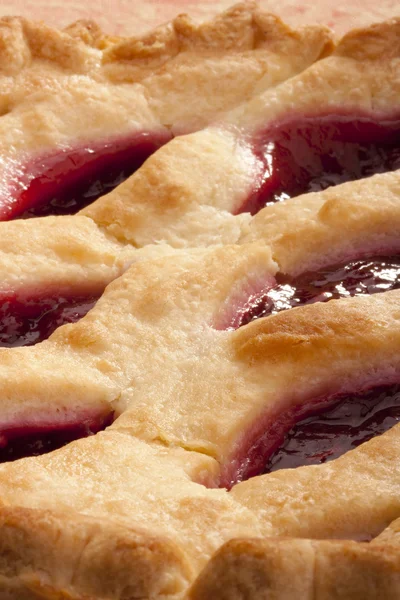 American Pie Wiśnia Wypełnienie Tradycyjny Deser — Zdjęcie stockowe