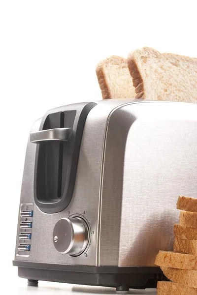 トースターとトーストのための特別なパン — ストック写真