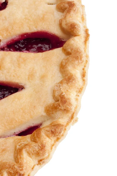 American Pie Cherry Filling Traditional Dessert — Stock Photo, Image