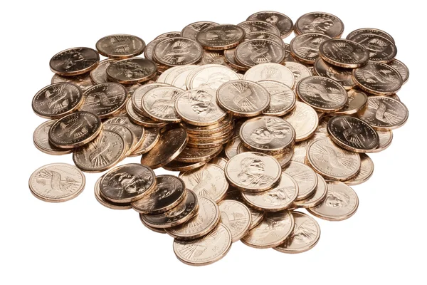 Metal dollars — Stock Photo, Image