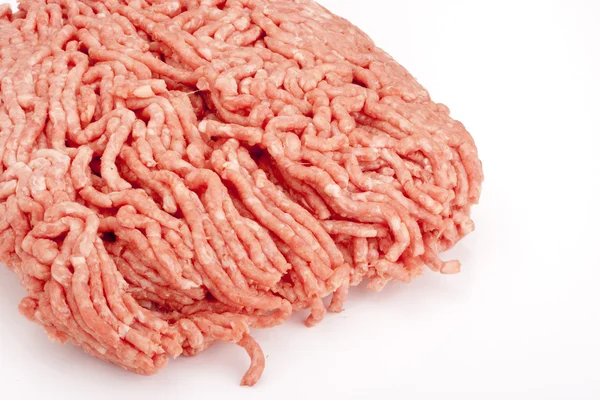 新鲜碎肉烹调肉类美食 — 图库照片
